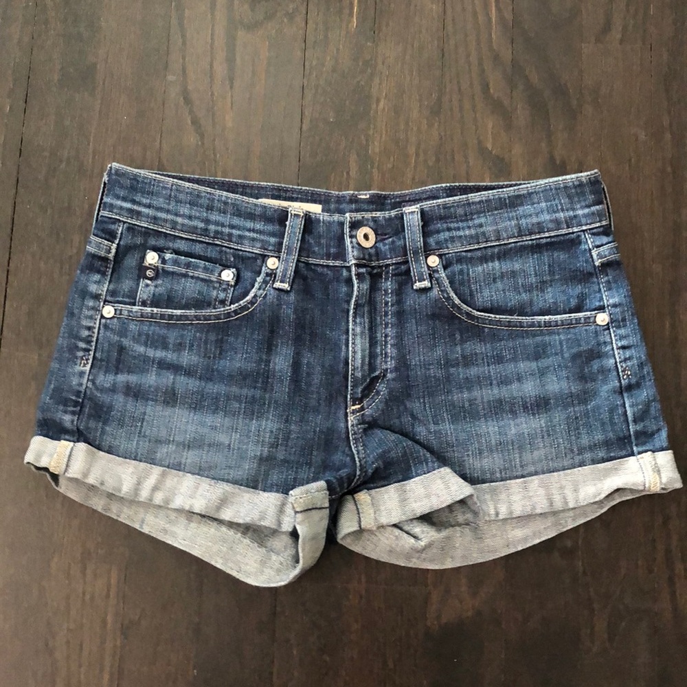 AG denim shorts